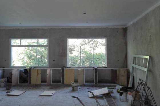 Avanza la obra integral en la escuela Juana Moro de López de La Caldera